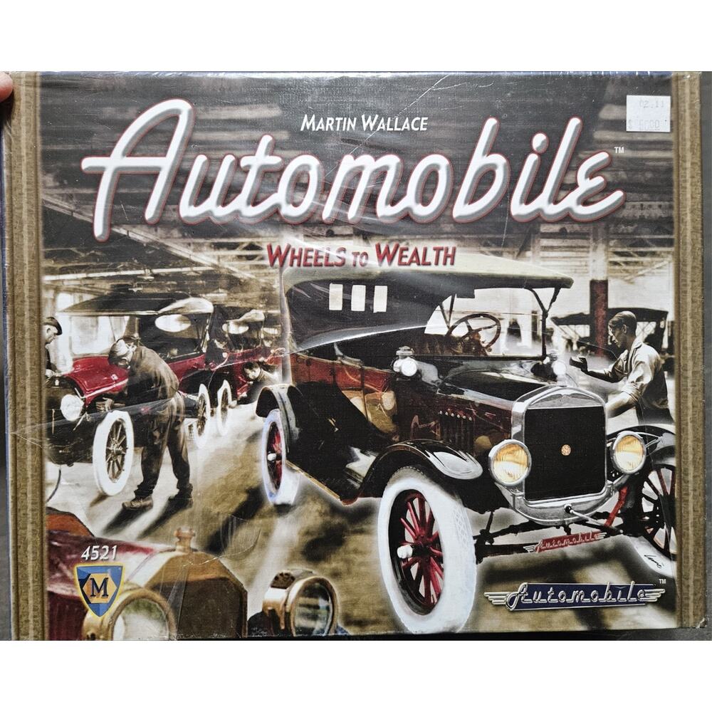 Automobile Board Game Wheels To Wealth Martin Wallace (Mayfair 2011)